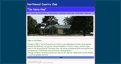Desktop Screenshot of nwcountryclub.com